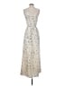 Joie 100% Polyester Paisley Ivory Casual Dress Size S - photo 2