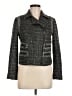 Banana Republic 100% Polyester Tweed Gray Jacket Size 8 - photo 1