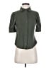 Gap Green 3/4 Sleeve Button-Down Shirt Size XS - photo 1