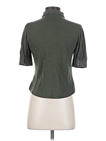 Gap 3/4 Sleeve Button-Down Shirt (view 2)