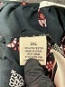 Liberty Love 100% Polyester Black 3/4 Sleeve Blouse Size XXL - photo 8