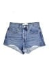 Denim Forum Blue Denim Shorts Size 26 waist - photo 1
