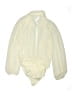 Penelope Project 100% Polyester Ivory Bodysuit Size M - photo 2