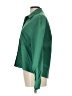 Naked Zebra 100% Polyester Green Long Sleeve Blouse Size L - photo 5