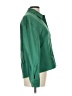 Naked Zebra 100% Polyester Green Long Sleeve Blouse Size L - photo 4