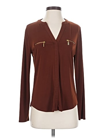 INC International Concepts Long Sleeve Blouse (view 1)