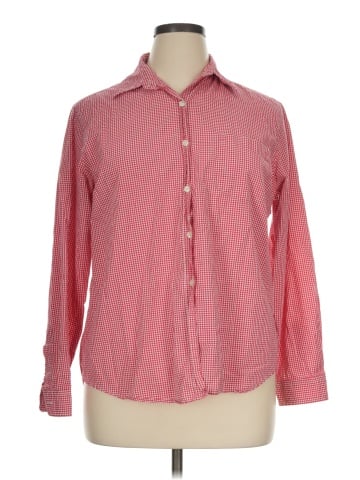 Evan Picone Long Sleeve Button-Down Shirt (view 1)