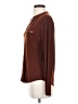 INC International Concepts Brown Long Sleeve Blouse Size S - photo 5