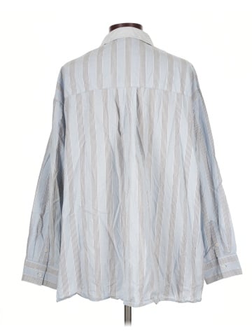 Aerie 3/4 Sleeve Button-Down Shirt (view 2)