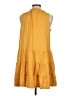 Max Studio Yellow Casual Dress Size M - photo 2