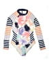 Hobie Graphic Ivory Rash Guard Size L - photo 1