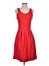 J.Crew Solid Red Cocktail Dress Size 2 - photo 1