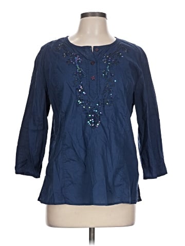 Van Heusen 3/4 Sleeve Blouse (view 1)