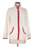 Bob Mackie White Track Jacket Size M - photo 1