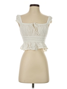 Cotton Candy La Sleeveless Blouse