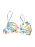 Cupshe Tropical Blue Swimsuit Top Size S - photo 1