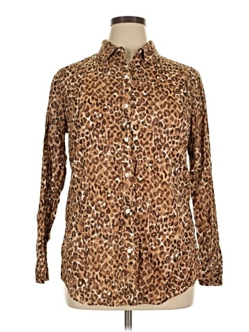 J. McLaughlin Long Sleeve Button-Down Shirt (view 1)