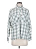 Levi's 100% Cotton Checkered-gingham Green Long Sleeve Button-Down Shirt Size S - photo 1