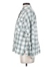 Levi's 100% Cotton Checkered-gingham Green Long Sleeve Button-Down Shirt Size S - photo 5
