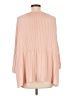 Ann Taylor 100% Polyester Pink 3/4 Sleeve Blouse Size L - photo 2