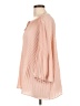 Ann Taylor 100% Polyester Pink 3/4 Sleeve Blouse Size L - photo 5