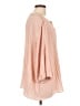 Ann Taylor 100% Polyester Pink 3/4 Sleeve Blouse Size L - photo 4