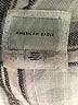 American Eagle Outfitters 100% Cotton Plaid Gray Jacket Size M - photo 6