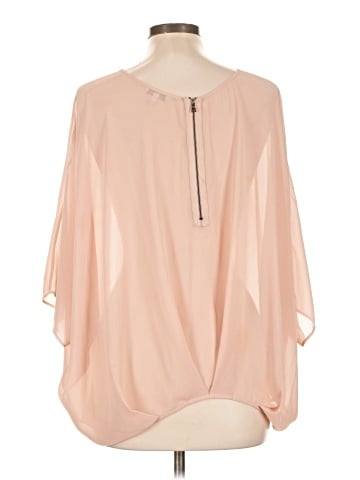 Naked Zebra 3/4 Sleeve Blouse (view 2)