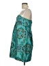 J.Crew 100% Silk Paisley Teal Cocktail Dress Size 6 - photo 5