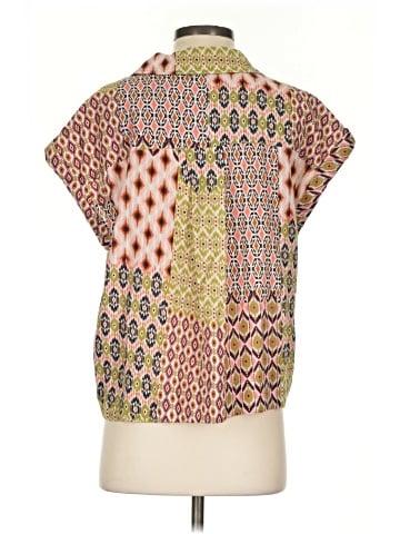 Liverpool Los Angeles Short Sleeve Blouse (view 2)