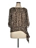 a.n.a. A New Approach 100% Polyester Brown 3/4 Sleeve Blouse Size XL - photo 1