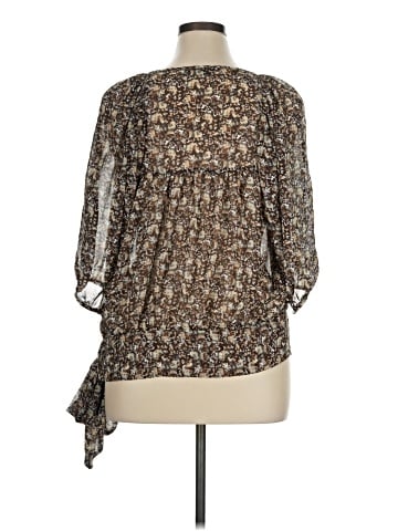 a.n.a. A New Approach 3/4 Sleeve Blouse (view 2)