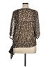a.n.a. A New Approach 100% Polyester Brown 3/4 Sleeve Blouse Size XL - photo 2
