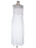 R&M Richards White Cocktail Dress Size 20 - photo 1