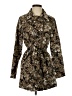 Ellen Tracy 100% Polyester Gold Trenchcoat Size XS - photo 1
