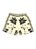 CAbi 100% Polyester Print Ivory Shorts Size XS - photo 1