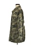 Express 100% Cotton Camo Green Coat Size M - photo 5