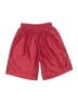 Unbranded 100% Polyester Solid Red Athletic Shorts Size 10 - 12 - photo 1