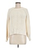 Madewell 100% Cotton Ivory Balloon-Sleeve Pullover Sweater Size M - photo 1