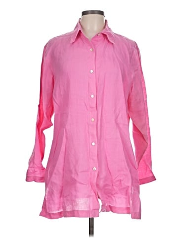 Carlie's Court 3/4 Sleeve Button-Down Shirt (view 1)