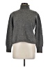 Sundance Tweed Gray Turtleneck Sweater Size M - photo 1
