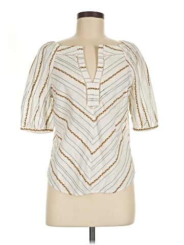 Maeve by Anthropologie 3/4 Sleeve Blouse (view 1)