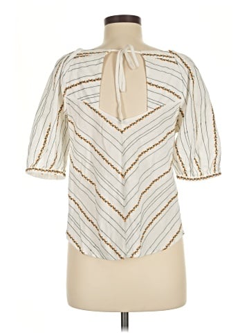 Maeve by Anthropologie 3/4 Sleeve Blouse (view 2)