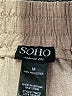 SOHO Apparel Ltd 100% Polyester Tan Casual Pants Size M - photo 7