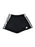 Adidas 100% Polyester Stripes Black Athletic Shorts Size 10 - 12 - photo 1