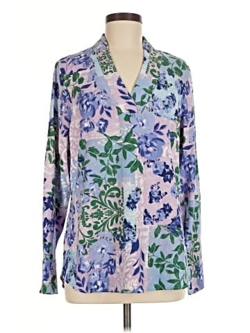 Isaac Mizrahi LIVE! Long Sleeve Blouse (view 1)