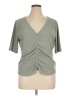Gap Gray Short Sleeve Top Size XL (tall) - photo 1