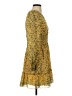 Max Studio 100% Polyester Paisley Yellow Casual Dress Size S - photo 4