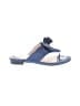 Taryn Rose Blue Flip Flops Size 8 - photo 1