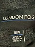London Fog Gray Coat Size 16W - photo 6